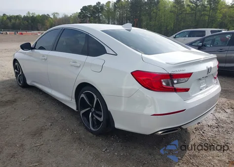 2018 Honda Accord Sport from USA, damaged, VIN 1HGCV1F38JA067349